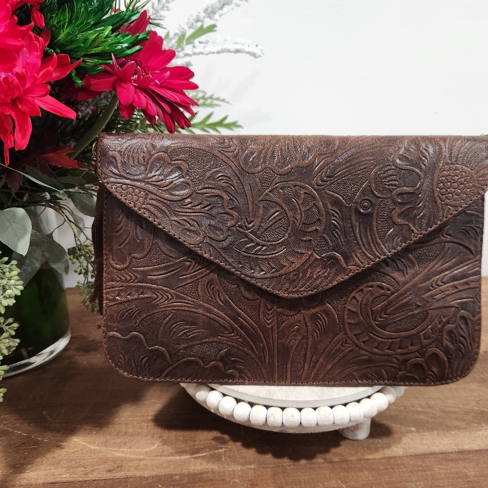 Crossbody Leather Purse